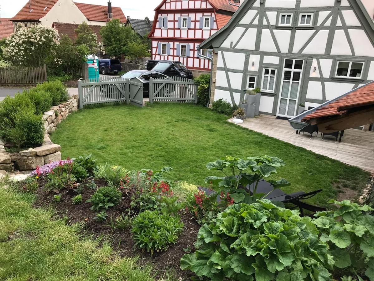 Ferienhaus Hassgautor Aidhausen Dış mekan fotoğraf