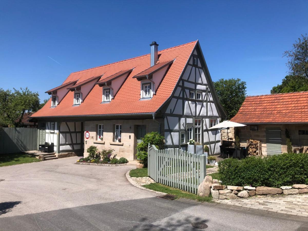 Ferienhaus Hassgautor Aidhausen Dış mekan fotoğraf