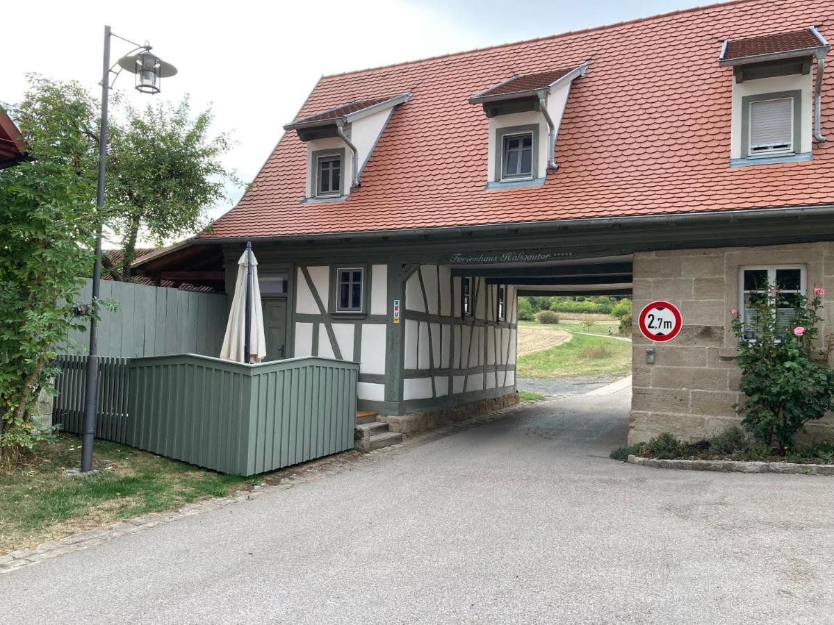 Ferienhaus Hassgautor Aidhausen Dış mekan fotoğraf