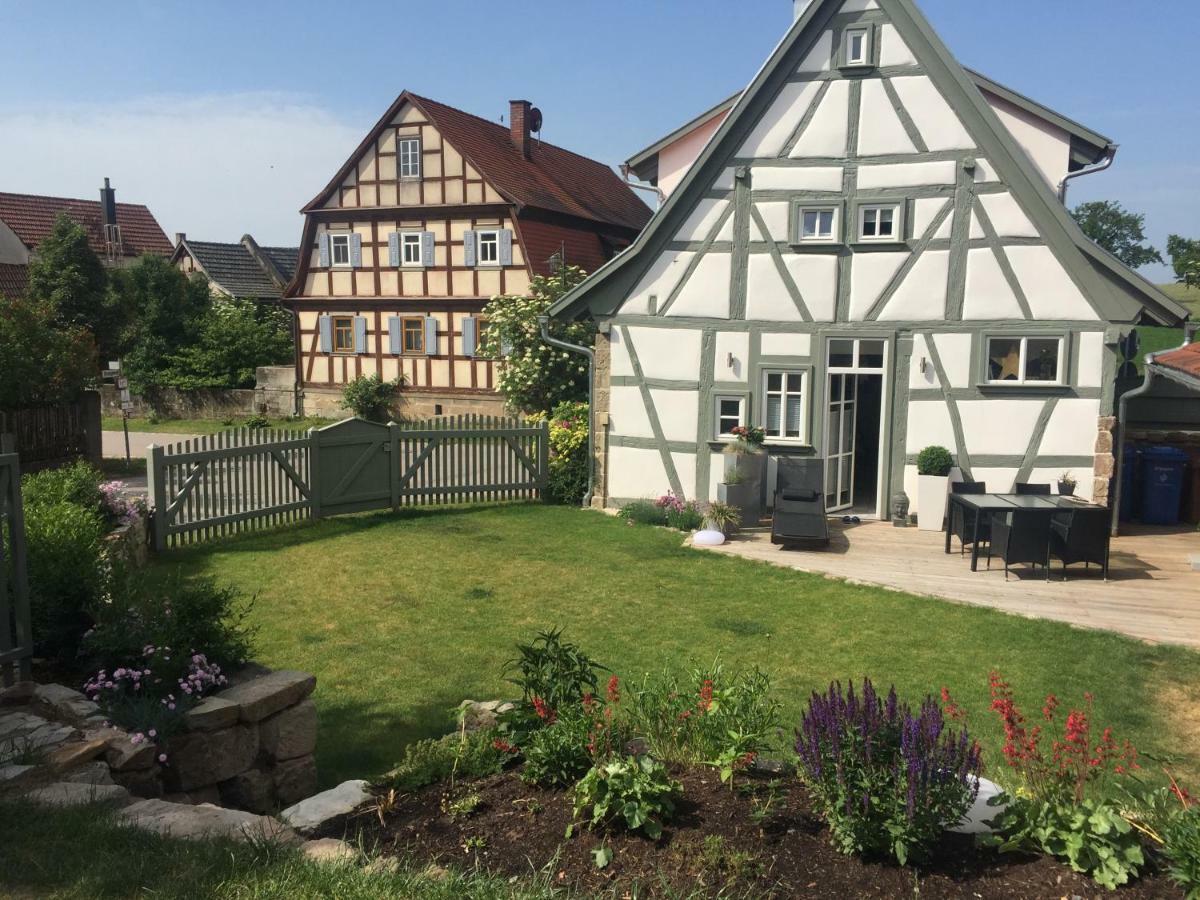 Ferienhaus Hassgautor Aidhausen Dış mekan fotoğraf