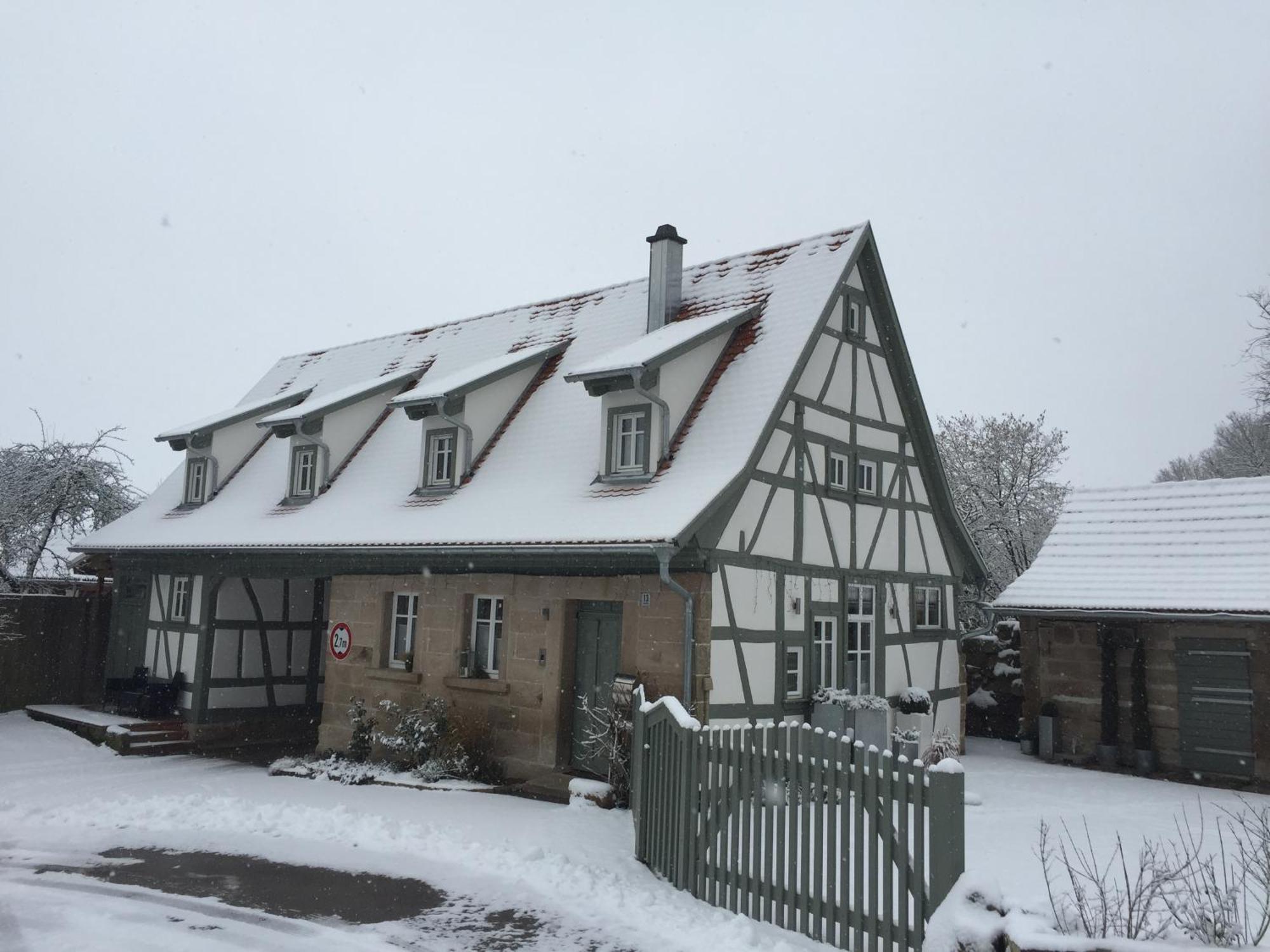 Ferienhaus Hassgautor Aidhausen Dış mekan fotoğraf